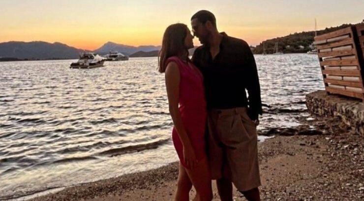 Μελίνα Νικολαΐδη - Αλέξανδρος Πολυχρονιάδης: Αγκαλιά στο γυμναστήριο [εικόνα]