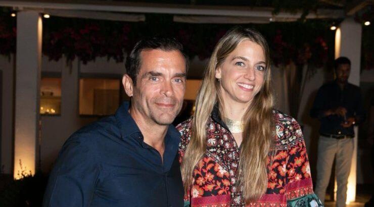 Μαρκουλάκης - Βαρδινογιάννη: Σπάνια δημόσια βραδινή εμφάνιση για το ζευγάρι [εικόνες]