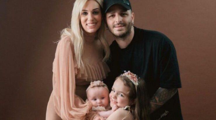 Σόφη Χρυσάνθου: Βάφτισε την κορούλα της [εικόνες]