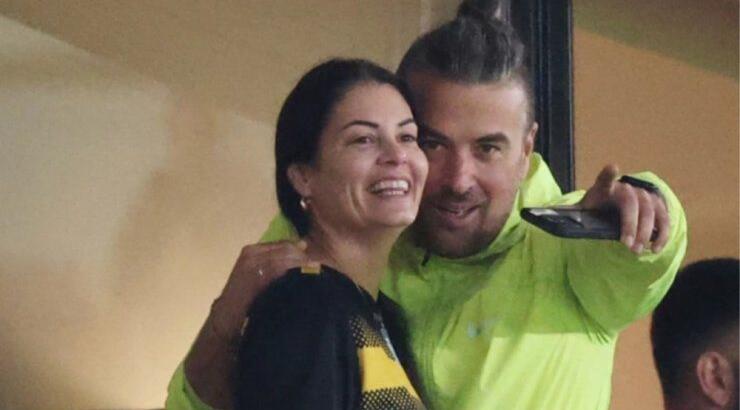 Οικογένεια Αιβάζη: Στο γήπεδο υποστηρίζοντας την ομάδα τους [εικόνες]