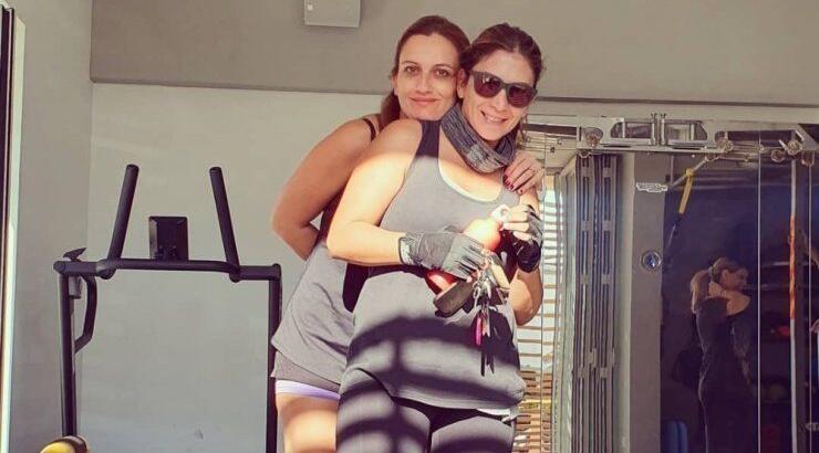 Γωγώ Αλεξανδρινού- Κάτια Σάββα: Τις πετύχαμε να γυμνάζονται μαζί [βίντεο]