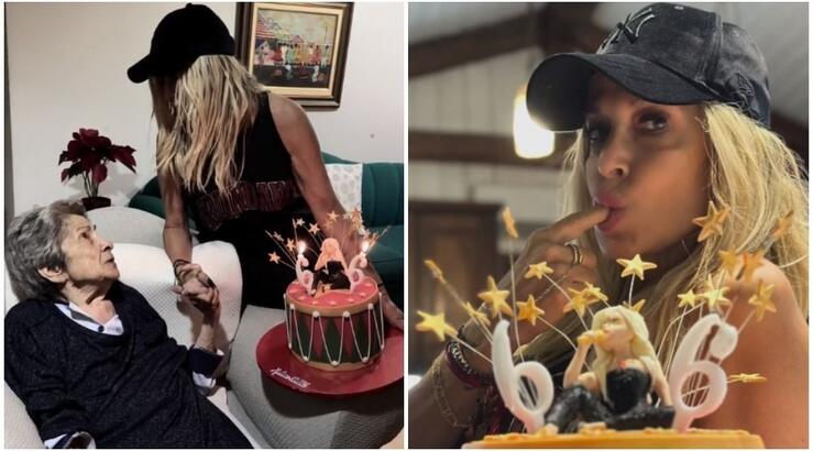 Άννα Βίσση: Η συγκινητική στιγμή με τη μαμά της στα γενέθλιά της και η τούρτα που της ετοίμασε [βίντεο]