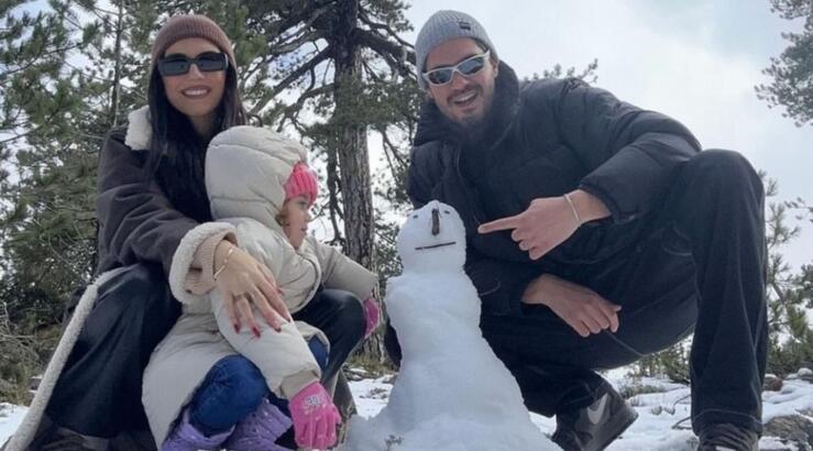 Έλενα Θεοδώρου: Οικογενειακή εξόρμηση στα χιόνια [εικόνες]