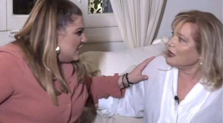 Η "έγκυος" Δανάη Μπάρκα και η απίστευτη αντίδραση της "νονάς" Καβογιάννη! [βίντεο]