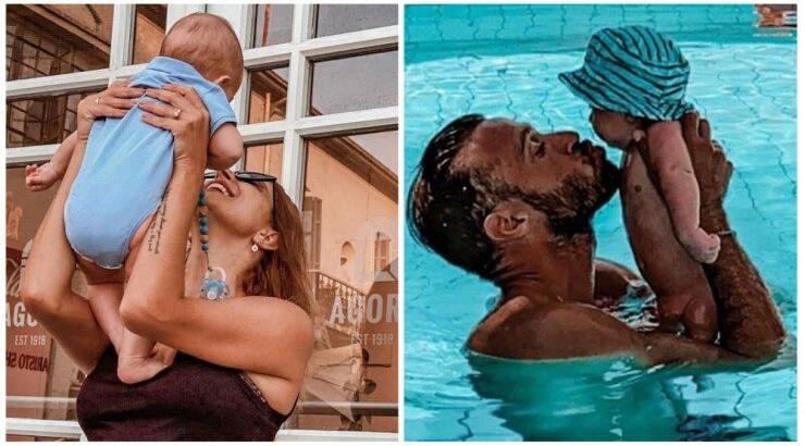 Αλεξάνδρου - Ευριπίδου: Δείτε το προσκλητήριο της βάφτισης του γιου τους, Νικόλα 