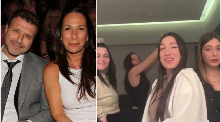 Γιάννης Πλούταρχος: Δείτε τις κόρες και τη σύζυγό του να χορεύουν στο Tiktok [βίντεο]