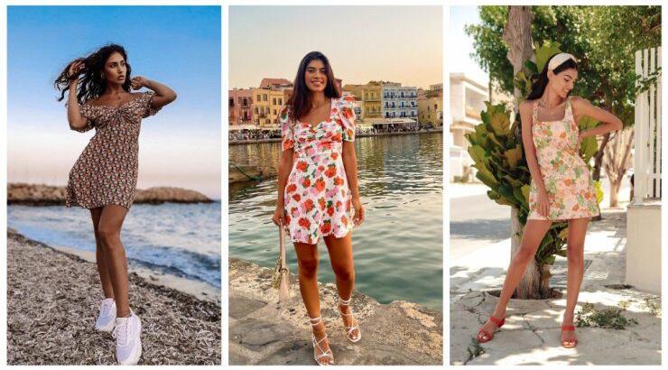  Weekend looks: 5 fashion girls που φόρεσαν φλοράλ καλοκαιρινά φορέματα  