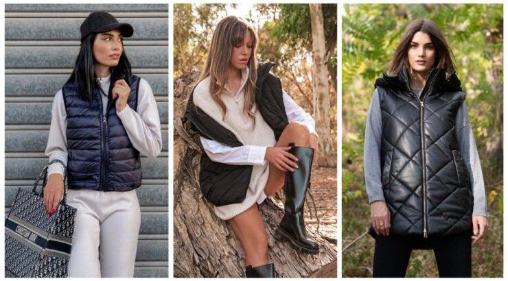 3 stylish looks με puffer vest από τα fashion girls