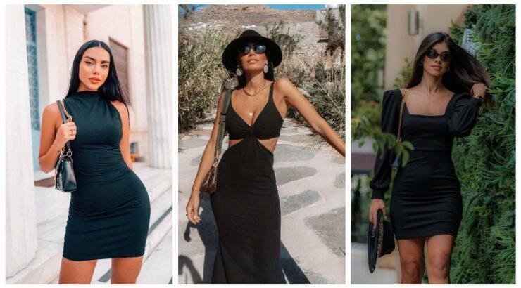 Total black looks: 3 stylish κορίτσια της μόδας μας δίνουν inspo