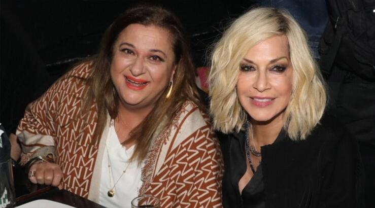 Τα οσκαρικά γενέθλια της Ελισάβετ Κωνσταντινίδου μαζί με την Άννα Βίσση [βίντεο]