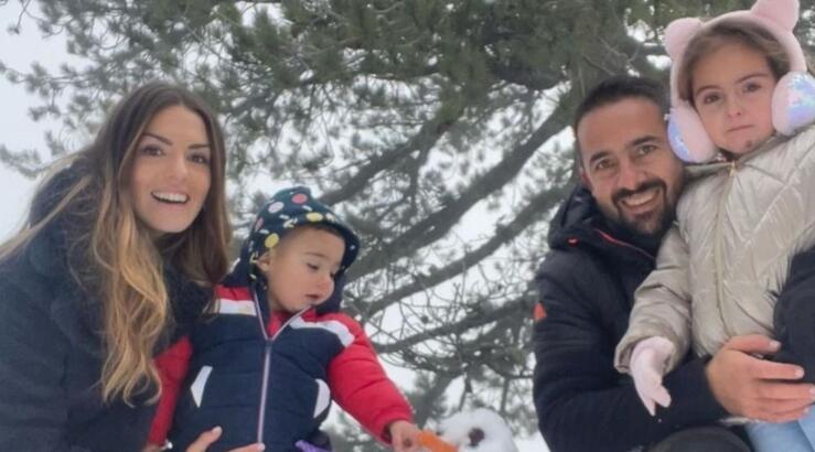 Κρίστη Αγαπίου: Η οικογενειακή εξόρμηση στα χιόνια [εικόνες]