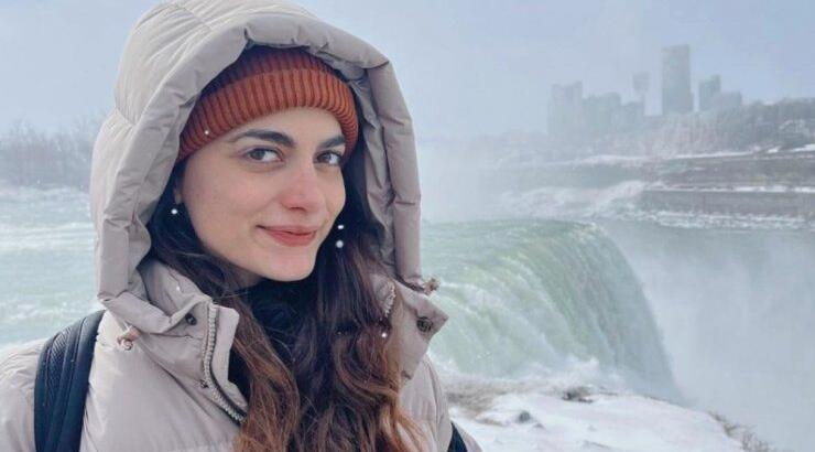 Ελένη Χαρίτωνος: Βρέθηκε στους καταρράκτες Νιαγάρα για τα γενέθλιά της [εικόνες & βίντεο]