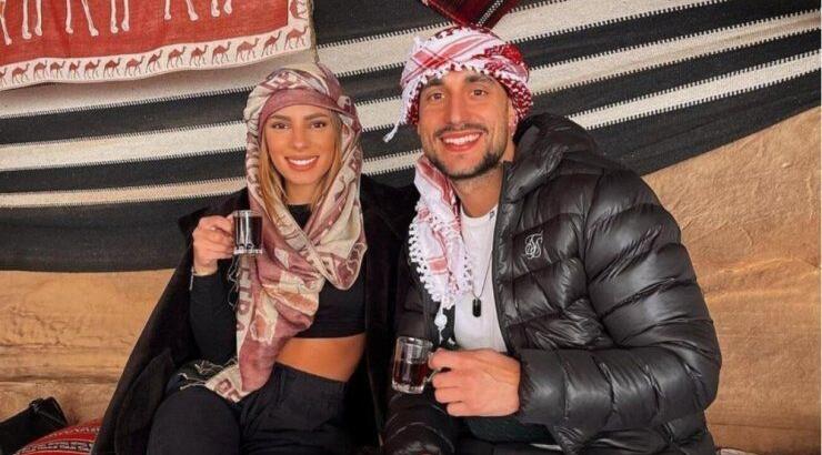 Σάκης Κατσούλης - Μαριαλένα Ρουμελιώτη: Τα τρυφερά ενσταντανέ τους σε βραδινή έξοδο [εικόνες]