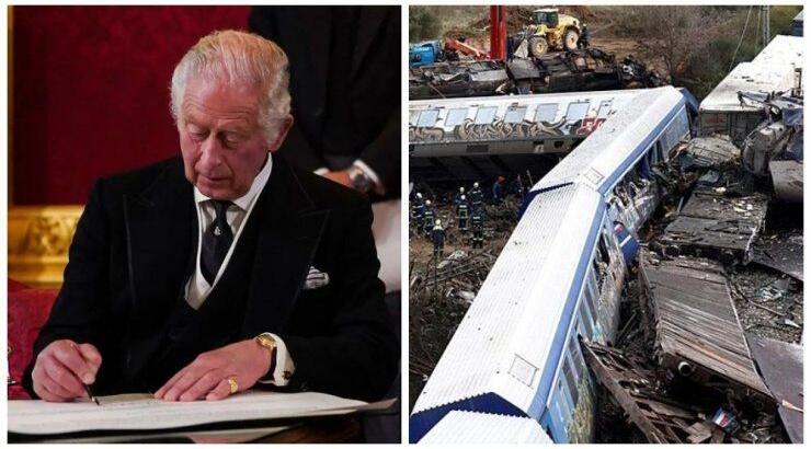 Σε σοκ ο Βασιλιάς Κάρολος με την τραγωδία στα Τέμπη - Η ανάρτηση που έγινε στα social media 
