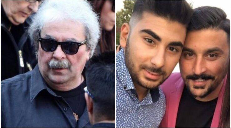 Πως αποχαιρετούν τον πατέρα τους ο Τριαντάφυλλος και Κωνσταντίνος Παντελίδης [εικόνες]