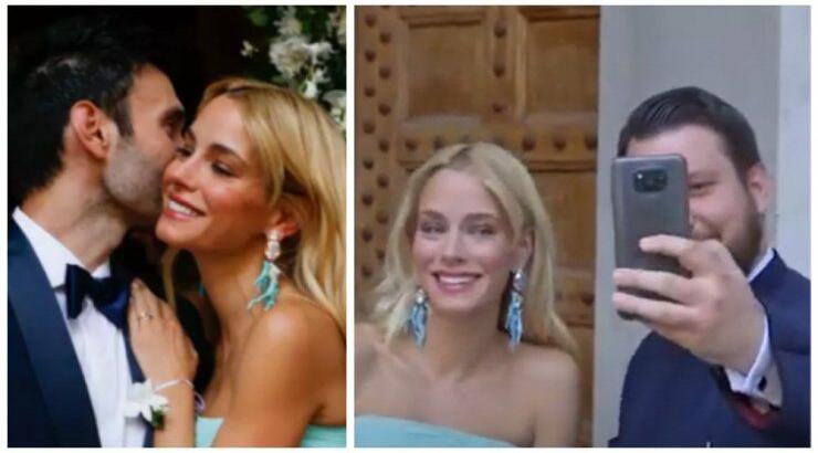 Δούκισσα Νομικού: Ο ιερέας που τέλεσε τον γάμο του αδερφού της, της ζήτησε selfie [βίντεο] 