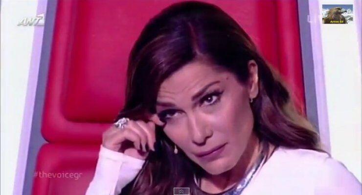 Για ποιά Κύπρια δάκρυσε η Δέσποινα Βανδή στο The Voice;