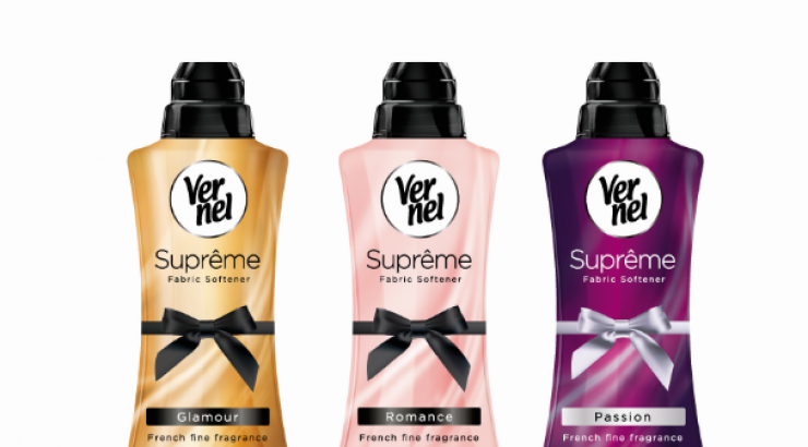 Νέα σειρά συμπυκνωμένων μαλακτικών Vernel Supreme, με αρώματα εμπνευσμένα από τους μεγαλύτερους γαλλικούς οίκους αρωματοποιίας!