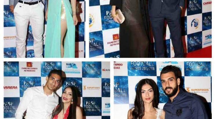 Εντυπωσίασαν οι σύντροφοι των Κύπριων ποδοσφαιριστών στα βραβεία ΠΑΣΠ!