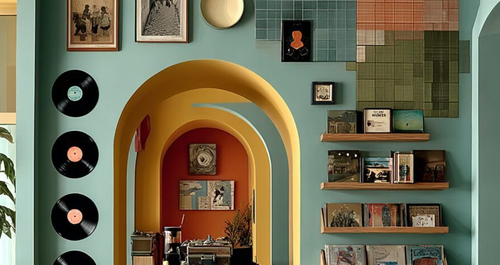 Όταν ο τοίχος γίνεται ο μεγάλος πρωταγωνιστής του σαλονιού