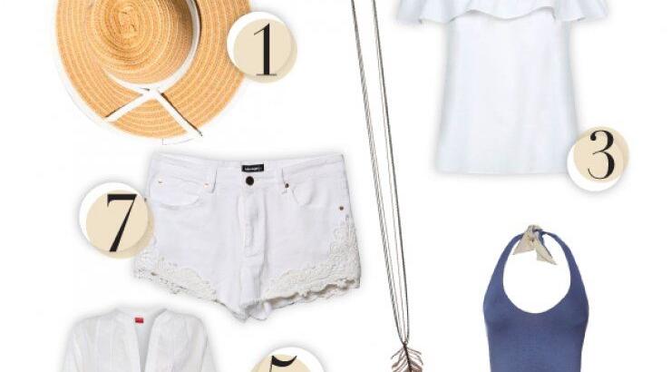 Λευκό και μπλε