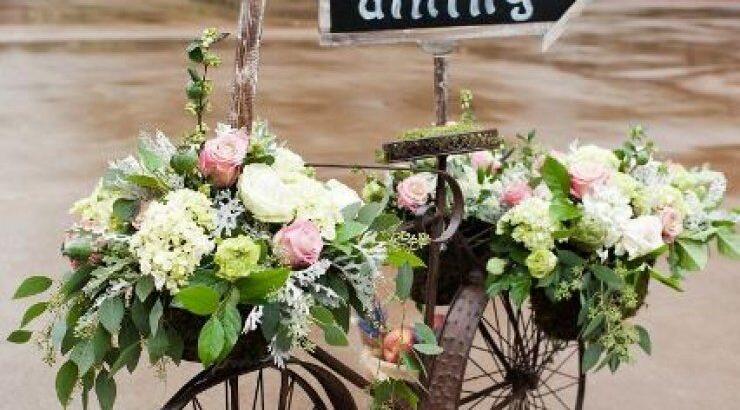 Το ποδήλατο στη γαμήλια διακόσμηση