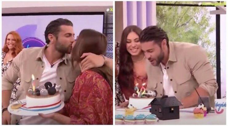 Κωνσταντίνος Βασάλος: Η έκπληξη γενεθλίων που του έκανε on air η Ευρυδίκη και το φιλί στα χείλη [βίντεο]