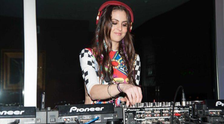 Η Xenia Ghali στο party του βασιλιά του instagram