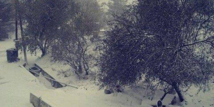 Ολισθηροί οι δρόμοι λόγω παγετού στα ορεινά