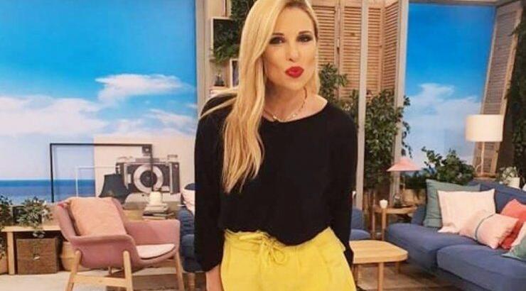 Χριστιάνα Αριστοτέλους: Μάθαμε τι κάνει το πρωί πριν πάει στη δουλειά! [εικόνα]