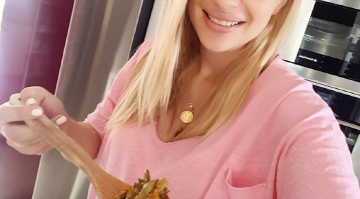 Η Χριστιάνα Αριστοτέλους στο πατρικό της! [εικόνες]