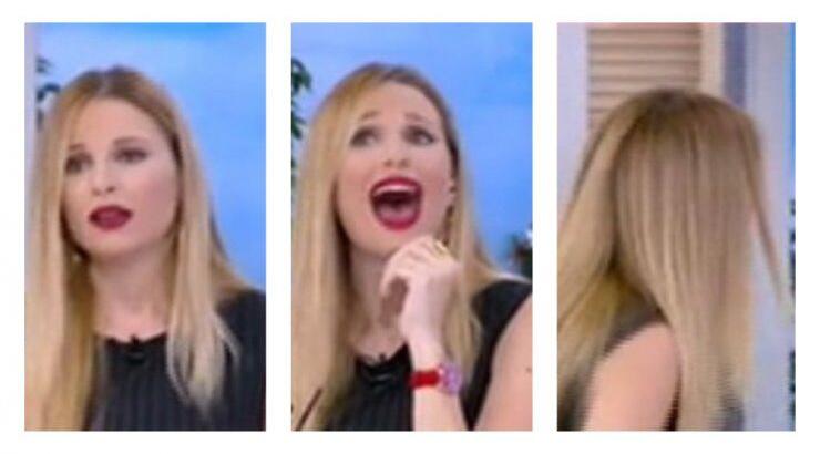 Η πονηρή ατάκα που ακούστηκε on air και έκανε τη Χριστιάνα Αριστοτέλους να ντραπεί! [βίντεο]