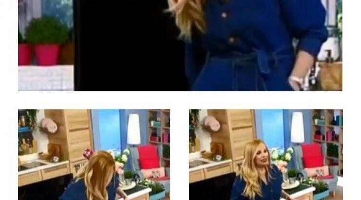 Η Χριστιάνα Αριστοτέλους ζυγίστηκε on air! [βίντεο]