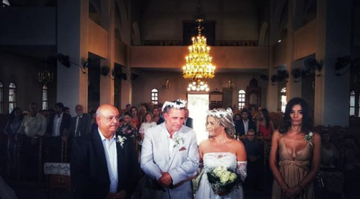 Νίκος Κωτσονόπουλος - Κατερίνα Χριστοφίδου: Ο γαμήλιος χορός του ζευγαριού [βίντεο & εικόνες]