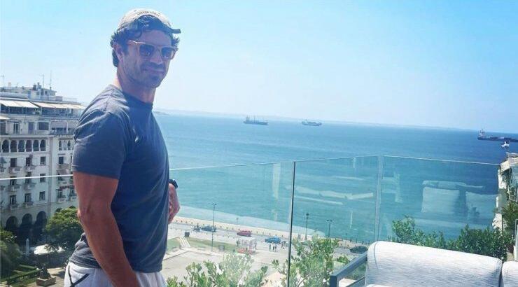 Χρήστος Βασιλόπουλος: Ποζάρει μαζί με τον Antonio Banderas! [εικόνες]