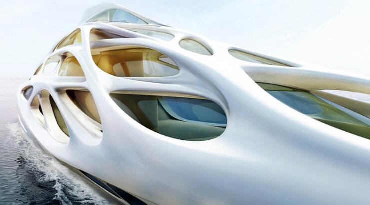Superyacht by Zaha Hadid