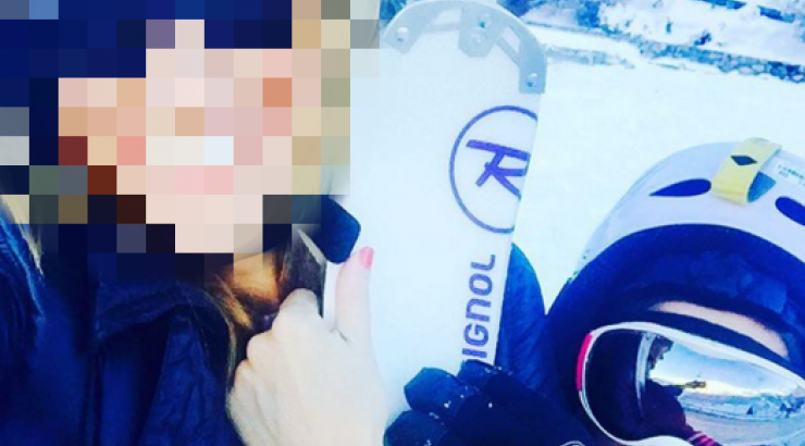 Κύπρια socialite για σκι με την κόρη της στις γαλλικές άλπεις!