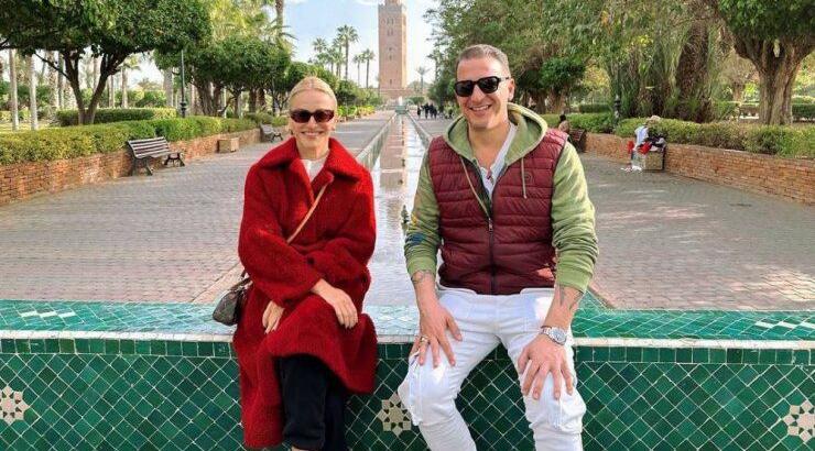 Χρύσανθος Τσουρούλλης – Έμιλυ Γιολίτη: Η εμφάνιση του ζευγαριού σε festive διάθεση [εικόνες & βίντεο]