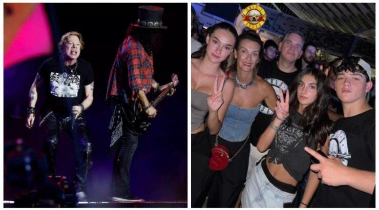 Νικόλας – Γιώτα Παπαδοπούλου: Οικογενειακώς στη συναυλία των Guns N’ Roses στην Αθήνα [εικόνες]