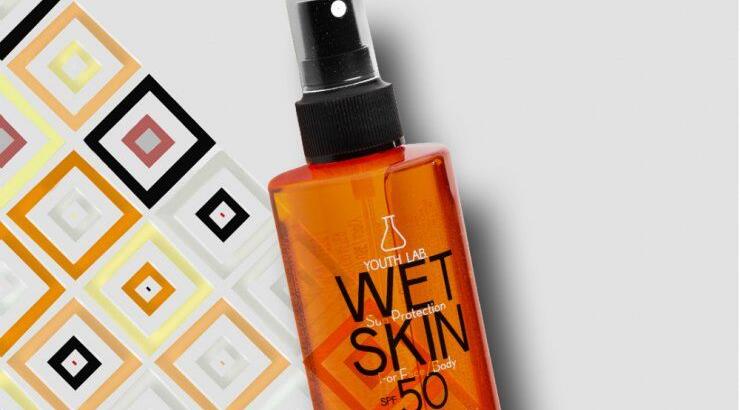 Youth Lab. Wet Skin Sun Protection SPF 50: Ιδανικό για τους λάτρεις του νερού και των σπορ