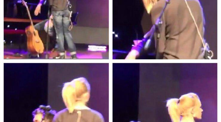 Η τρυφερή στιγμή του Μιχάλη και της Ζέτας την ώρα της πρόβας για τα βραβεία Madame Figaro Γυναίκες της Χρονιάς 2014 [βίντεο]