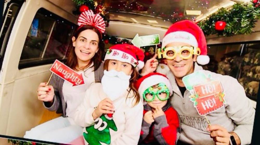 Ανδρέας Τσέλεπος: Τα οικογενειακά χριστουγεννιάτικα στιγμιότυπα [εικόνες]