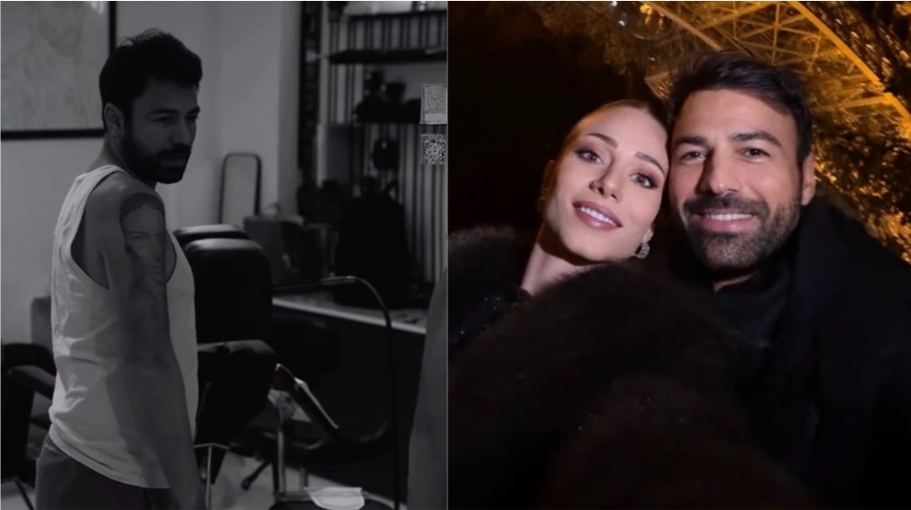 Aνδρέας Γεωργίου: Έκανε τατουάζ όλο το μπράτσο του το πρόσωπο της Σιμώνης [βίντεο]