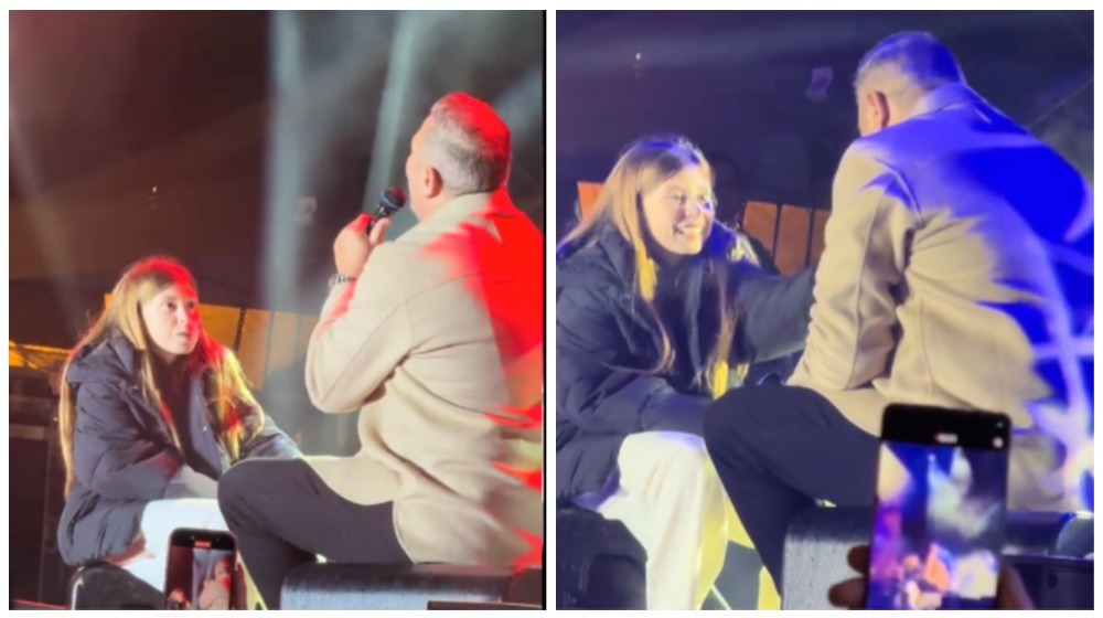 Αντώνης Ρέμος: Ανέβασε την κόρη του Ελένη στη σκηνή – Εντυπωσιασμένη βλέποντας τον κόσμο [βίντεο]