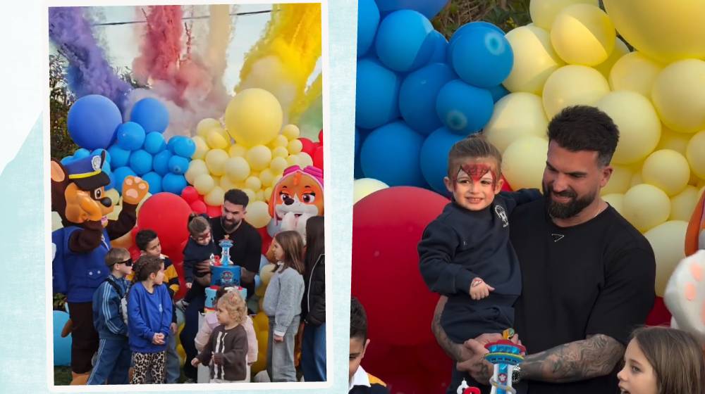 Δημήτρης Αλεξάνδρου: Το πάρτι υπερπαραγωγή για τα 3α γενέθλια του γιου του Πάρη [βίντεο]