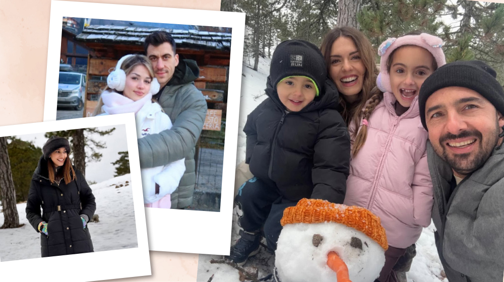 Κύπριοι που εξέδραμαν στα χιόνια [βίντεο & εικόνες]