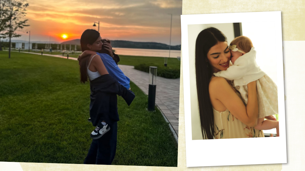 Άνδρεα Κυριάκου: Οι τρυφερές στιγμές με τα παιδιά της, Μαρίλια και Λαμπρινό [εικόνες]