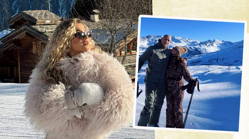 Η οικογένεια Buxton απόλαυσε σκι και εκλεκτό φαγητό στις γαλλικές Άλπεις [εικόνες]