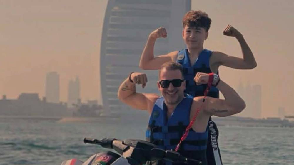 Χρύσανθος Τσουρούλλης: Η τρυφερή ευχή για την ονομαστική γιορτή του γιου του [εικόνα]