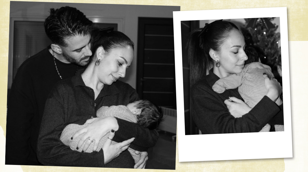 Χριστίνα Κυριάκου: Αποκάλυψε πώς επέλεξαν μαζί με τα σκυλάκια τους το όνομα Ντάνιελ για τον γιο τους 